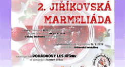 Desktop Screenshot of pohadka.jirikov.info
